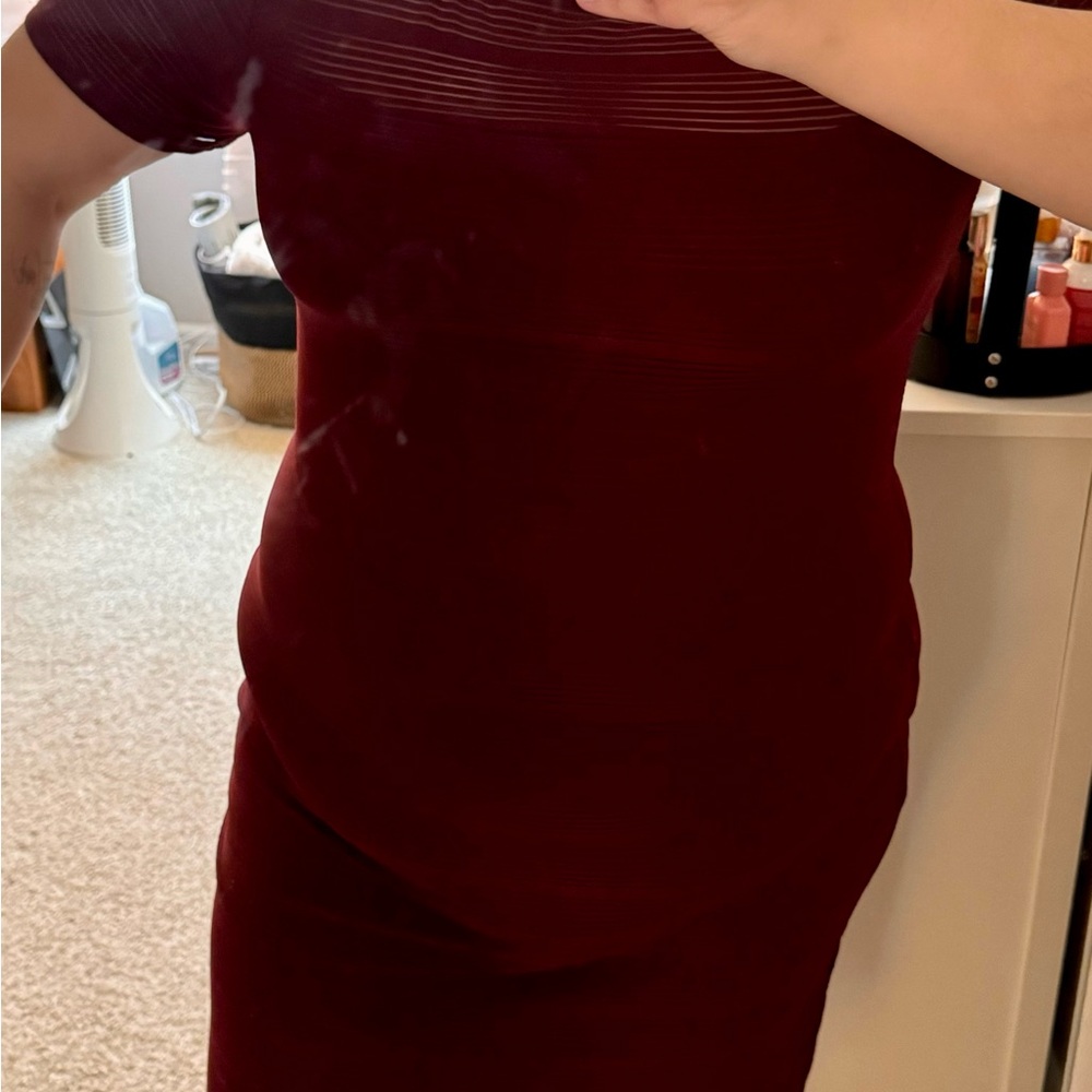Red dress